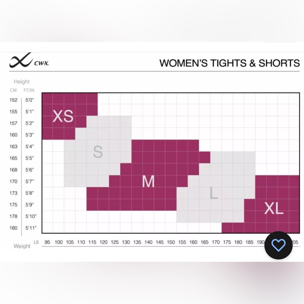 CW-X patented support web 3/4 length stabilyx tights in black‎ rainbow- medium - Picture 14 of 15